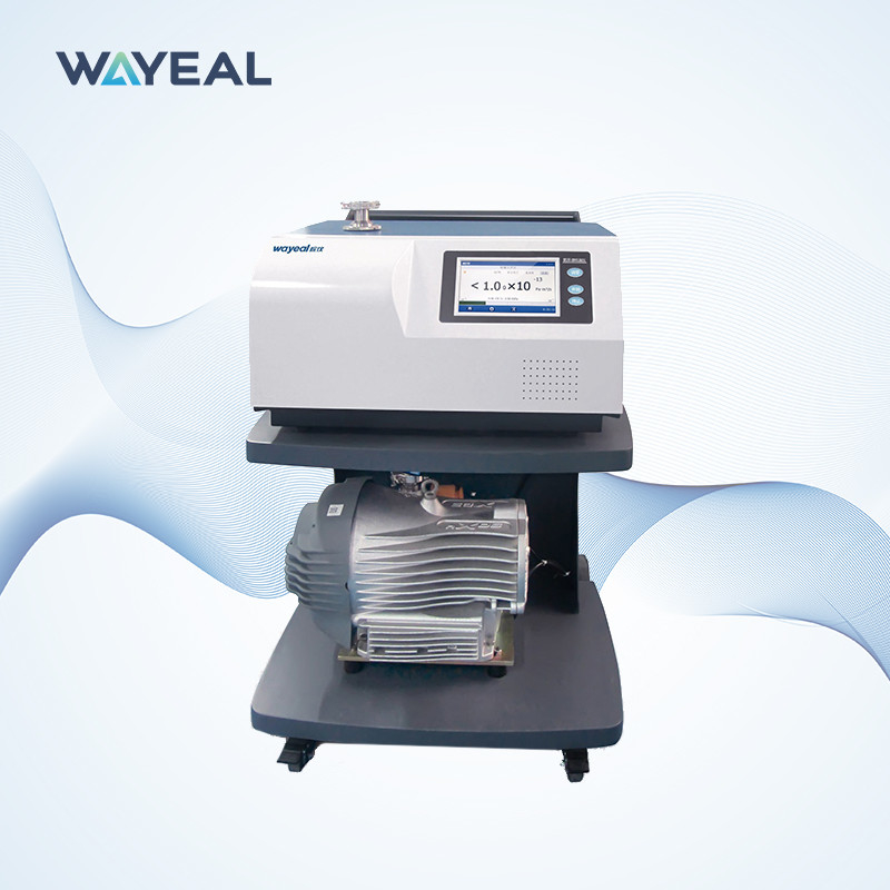 Mecánica de detección de fugas de helio Wayeal SFJ-231d para detección de fugas de contenedores sellados