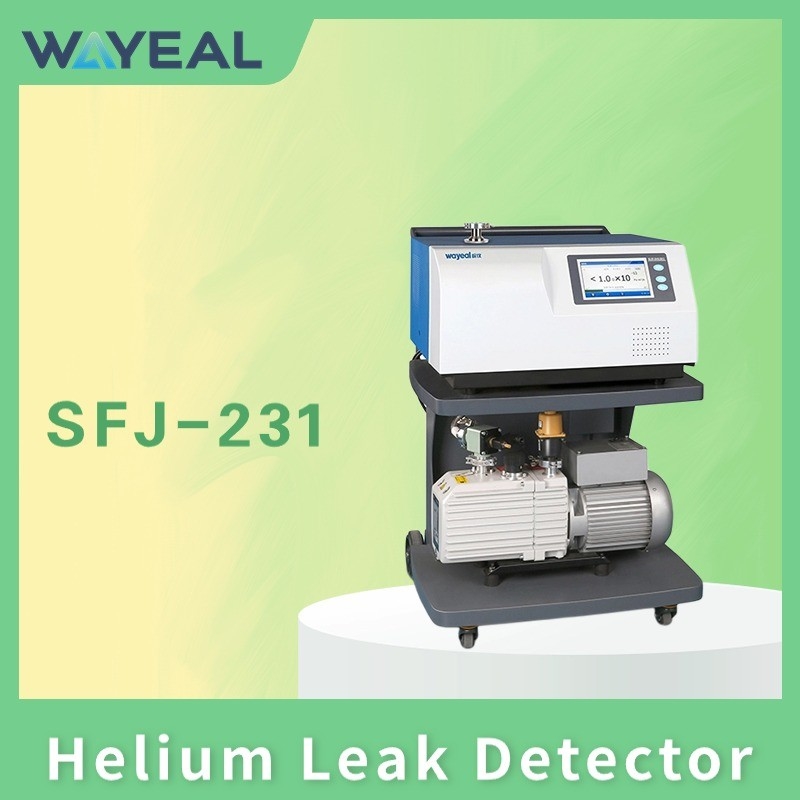 Wayeal SFJ-231 2 Máquina de detección de fugas de helio de fuentes iónicas para la detección de pequeñas fugas