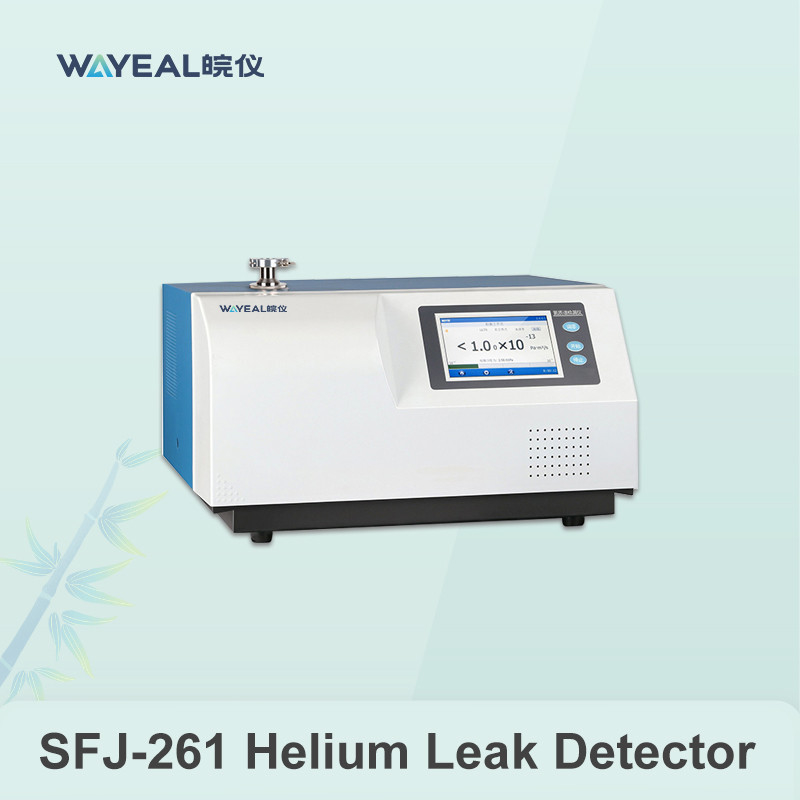 Detector de fugas del espectrómetro de masa de helio SFJ-261 con método de ensayo de vacío y olfato