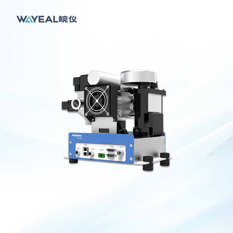 Detector de fugas de helio con una tasa de detección de fugas mínima de 5*10-13 Pa.m3/s