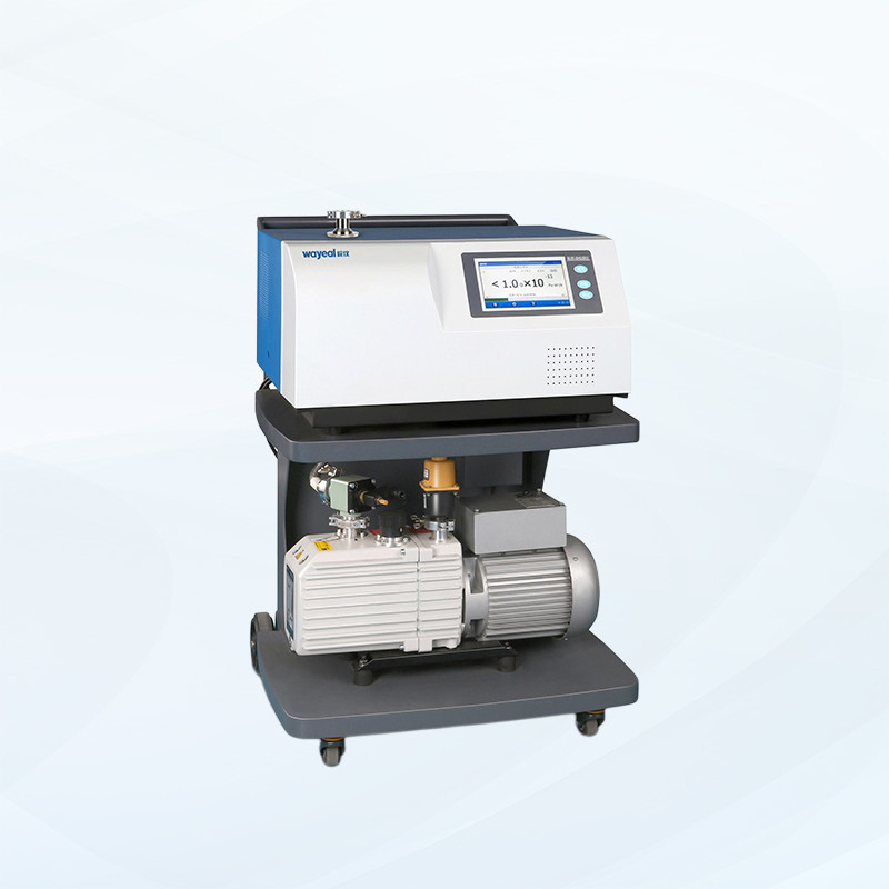 Detector de fugas de helio rápido con puerto de detección de fugas DN25KF y tasa de detección de fugas mini de 5 * 10-13 Pa.m3/s en modo de vacío