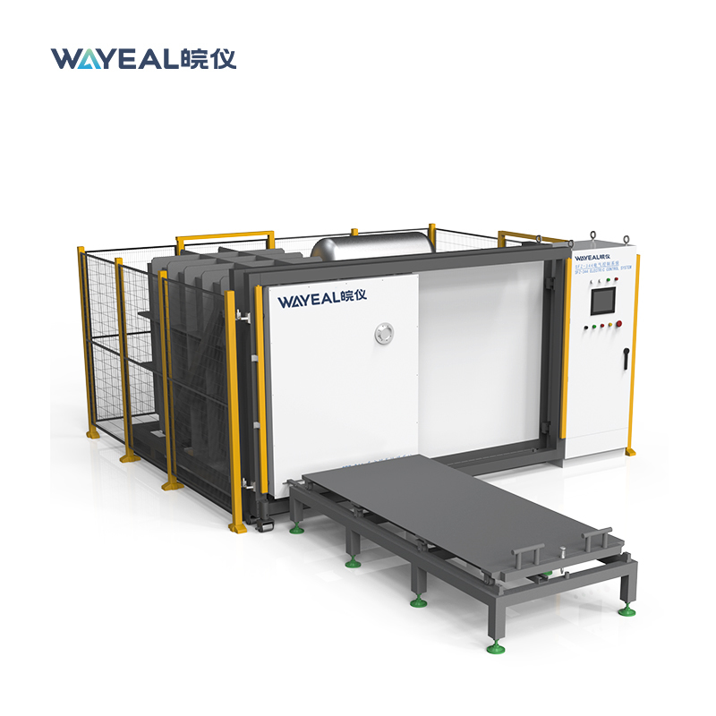 Máquina del detector de escape del helio del sistema de detección de escape del vacío del OEM 10000L para New Energy