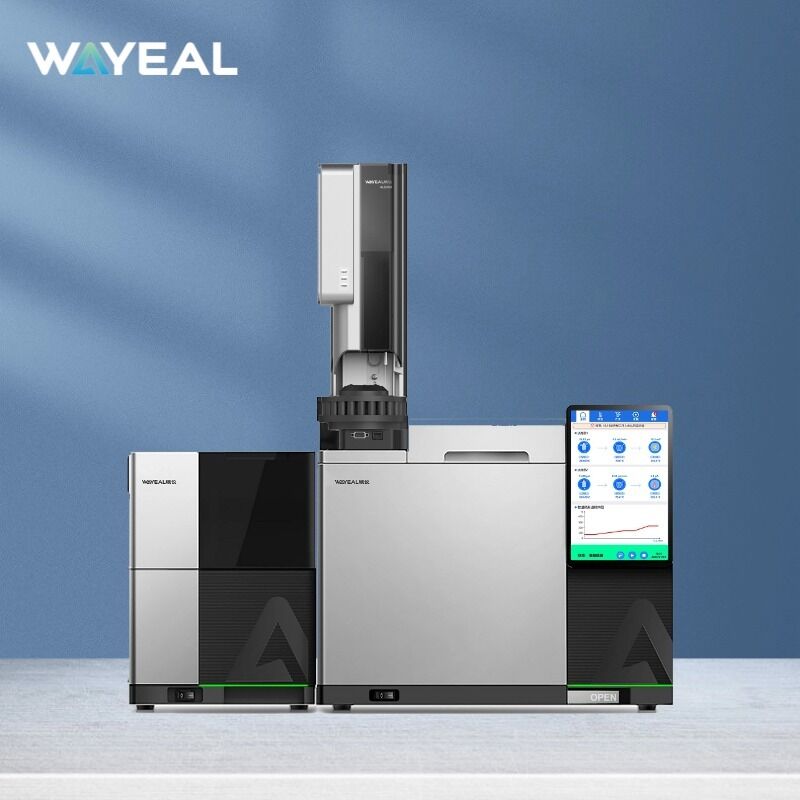 Cantidad máxima de calentamiento 75°Cmin Cromatografía de gas Espectrómetro de masa Fuente de alimentación 110240V Ideal para análisis químico preciso