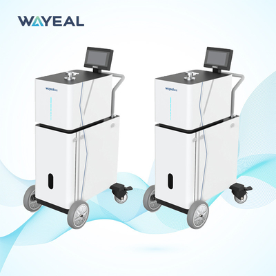 Detector de fugas de espectrómetro de masa de helio al vacío para refrigeración y aire acondicionado