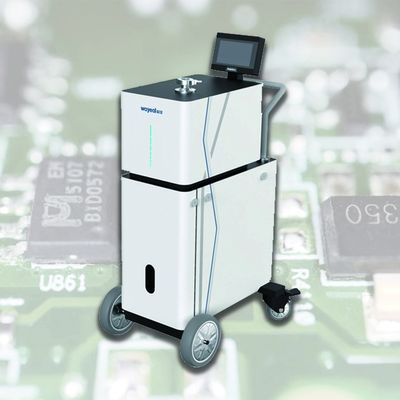 Detector avanzado de fugas de helio con fuente de iones de óxido de itrio recubierta de iridio