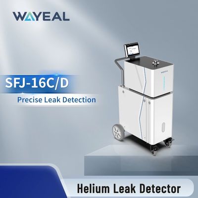 Wayeal SFJ-16C Máquina de detección de fugas de helio de amplio alcance con olfato y pistola de pulverización