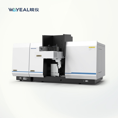 Espectroscopia AAS de la absorción atómica de llama de Wayeal para el análisis del metal