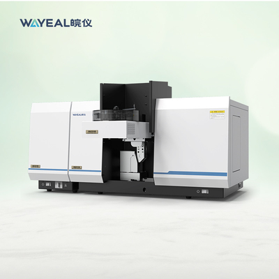 Espectrofotómetro de absorción atómica de corrección de fondo de deuterio para análisis de metales