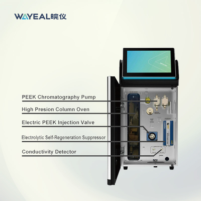 120 Posiciones Autosamplador Instrumento de laboratorio Sistema de cromatografía iónica Wayeal IC6200