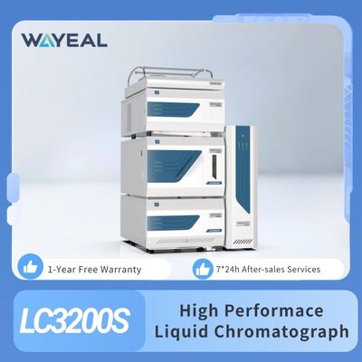 Equipo de cromatografía líquida de alto rendimiento HPLC en el análisis de residuos de plaguicidas
