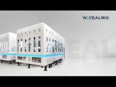 Sistema de detección de fugas de helio en cámara de vacío